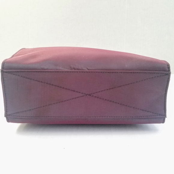 Vintage Express Burgundy Iridescent Small Tote Bag - Picture 5 of 10